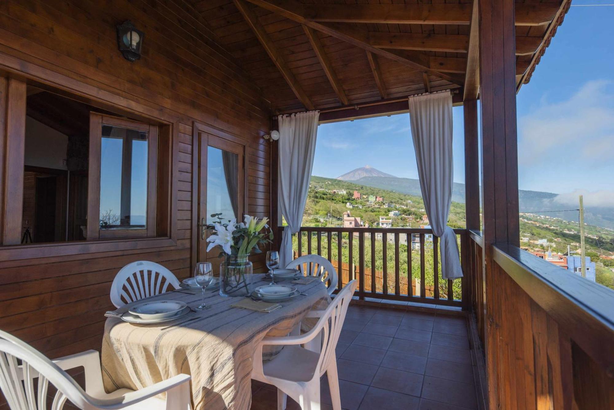 Villa Montana Ilusion Parking Wifi Bbk Y Vistas La Orotava Kültér fotó
